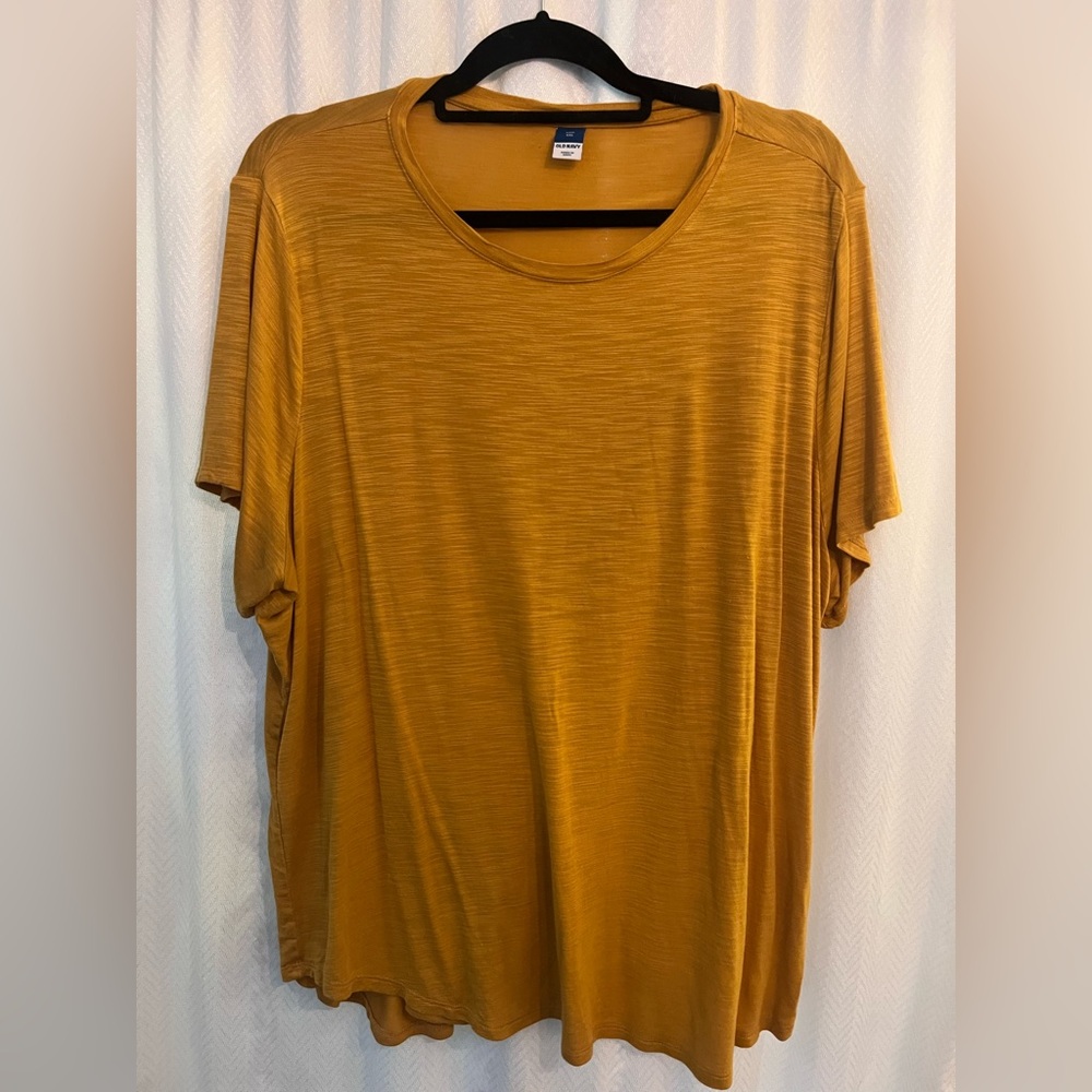 Old Navy Luxe Golden Top